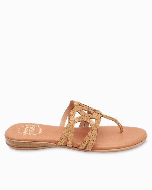 André Assous Nature Featherweights Cork Sandals