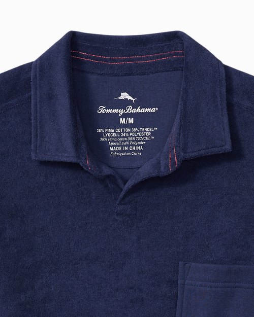 Big and Tall Poolside Terry Polo