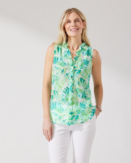 Agua Amara Jungle Grove Sleeveless Top