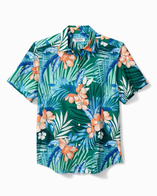 Big and Tall Bahama Coast Jungle Royale IslandZone Camp Shirt