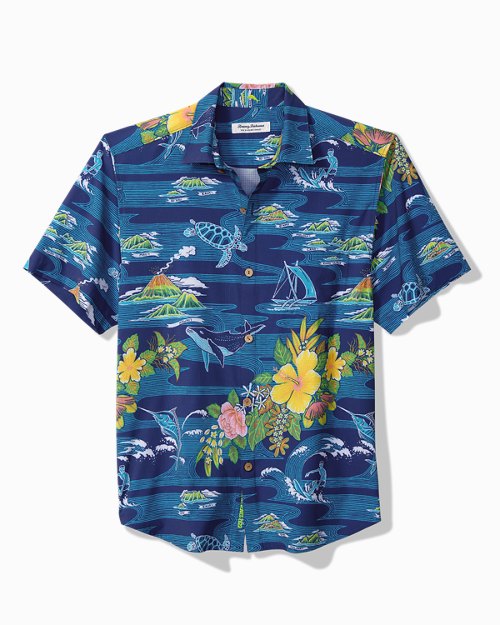 Artist Series 23 Bahama Coast Aloha From Hawaii IslandZone Camp Shirt