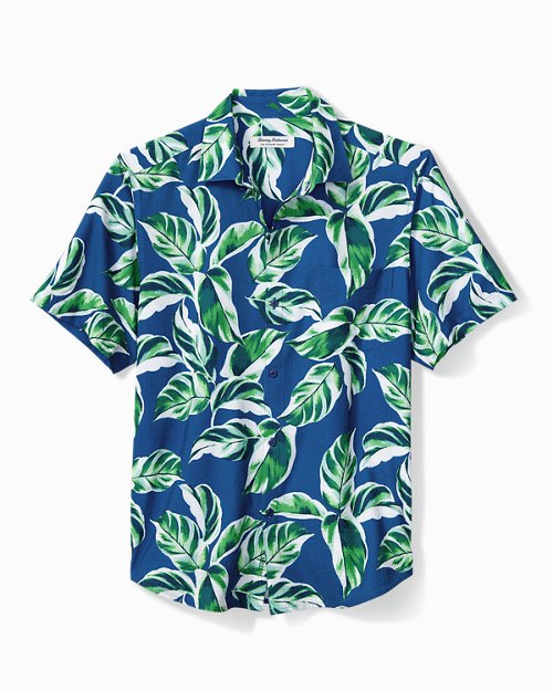 Bahama Coast Harbor Leaves IslandZone Camp Shirt