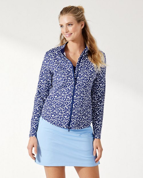 Aubrey Chic Cheetah IslandZone Full-Zip Jacket