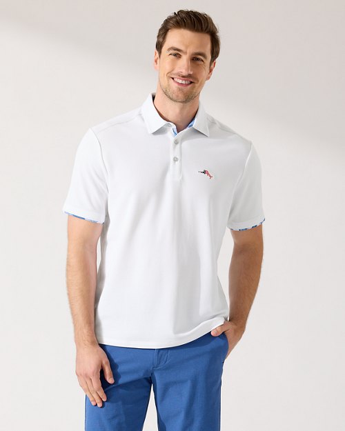 Fiesta Fronds Five oClock IslandZone Polo