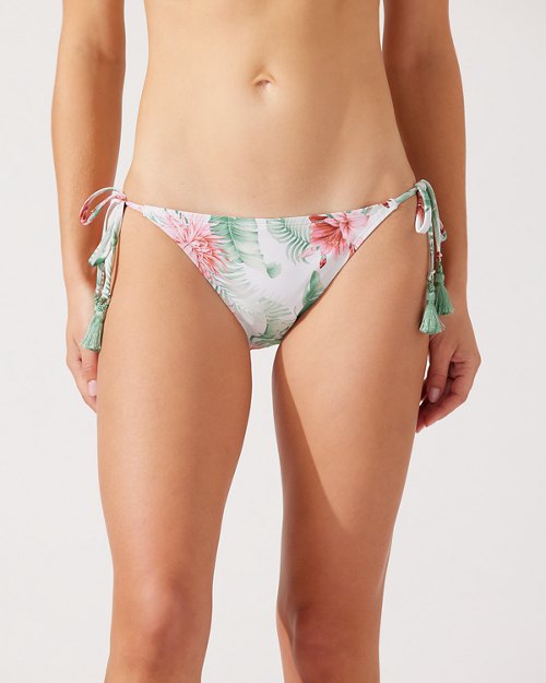 Breezy Botanical String Bikini Bottoms