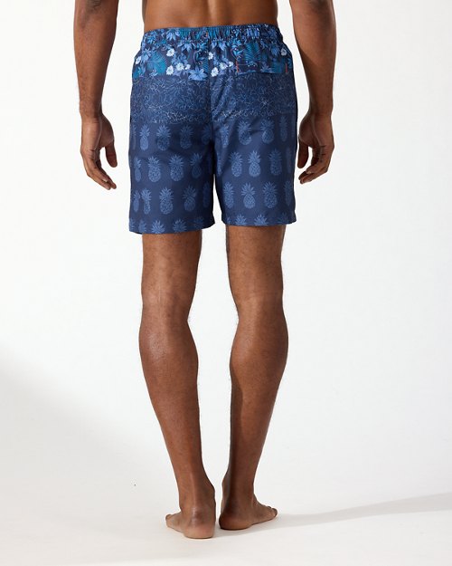 Naples Pia Collage 6-Inch Swim Trunks