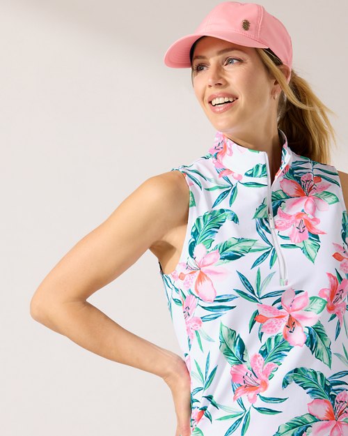 Aubrey Getaway Orchid IslandZone Mock Top