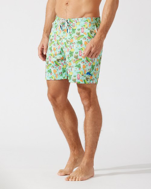 Big and Tall Rialto Happy Hour Board Shorts