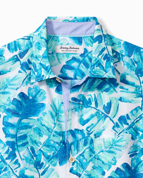 Big and Tall Coconut Point Jungle Grove IslandZone Camp Shirt