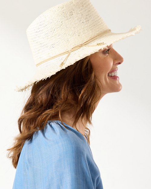 Classic Packable Hat with Fringe