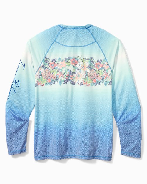 Ombré Lei IslandZone Crewneck Long-Sleeve Crew