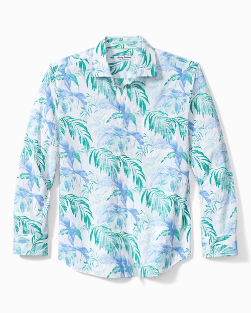 Big and Tall Siesta Key Floating Fronds IslandZone Shirt