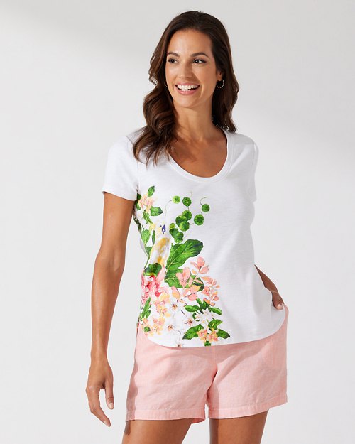 Ashby Isles Watercolor Bird Short-Sleeve T-Shirt