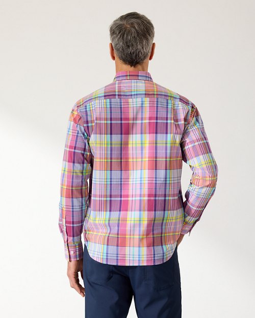 Sarasota Stretch Madras IslandZone Shirt