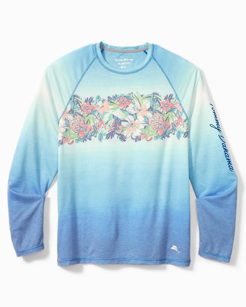 Ombré Lei IslandZone Crewneck Long-Sleeve Crew