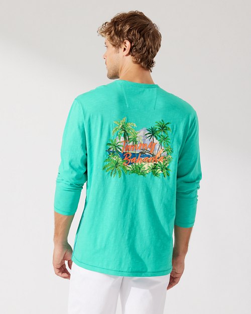 Picture Perfect Palms Lux Long-Sleeve T-Shirt