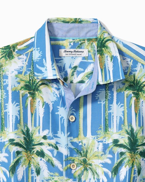 Big and Tall Coconut Point Grand Palms IslandZone Camp Shirt