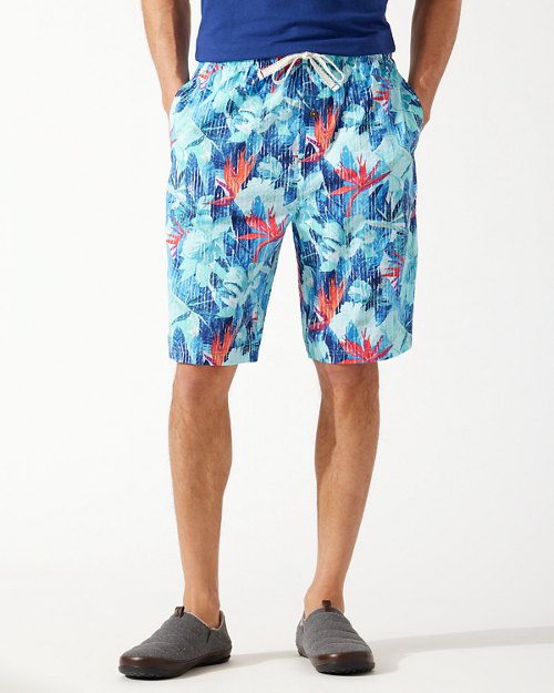 Big and Tall Seersucker Pajama Shorts