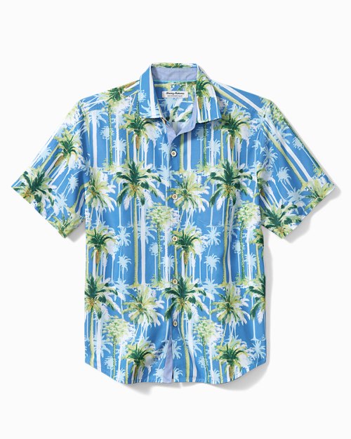 Big and Tall Coconut Point Grand Palms IslandZone Camp Shirt
