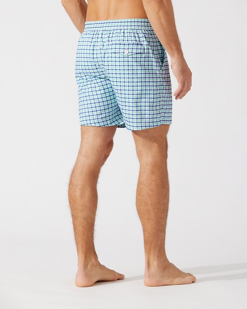 Rialto Riviera Check 6-Inch Board Shorts