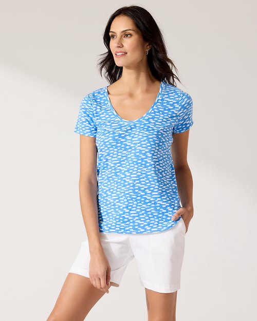 Ashby Isles Ikat Waves T-Shirt