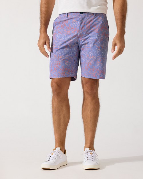 Chip Shot Between the Vines IslandZone 10-Inch Flat-Front Shorts