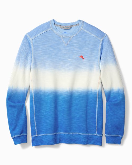 Big and Tall Tobago Bay Horizon Crewneck Sweatshirt