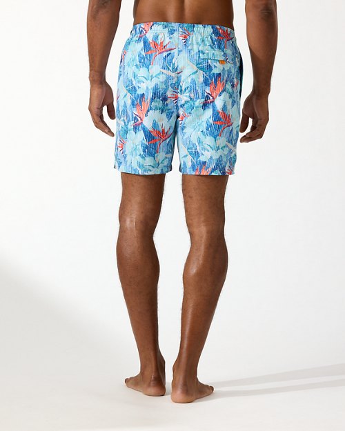 Big and Tall Naples Rainforest Bay Swim Trunks