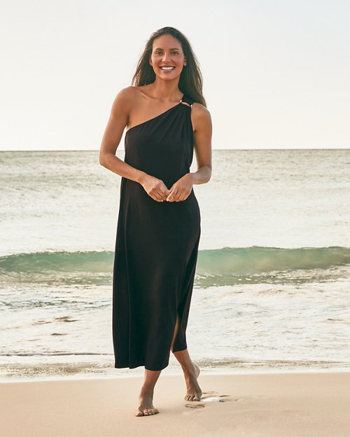One-Shoulder Maxi Dress