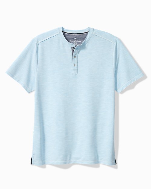 Big and Tall Coasta Vera Short-Sleeve Henley
