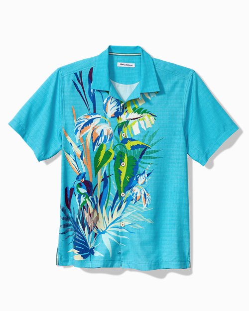 Oh My Frond Silk Camp Shirt