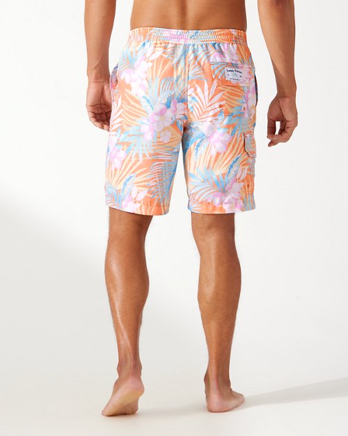Big and Tall Baja Jungle Royale Board Shorts