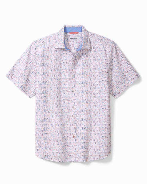 Big and Tall Nova Wave Last Call Camp Shirt