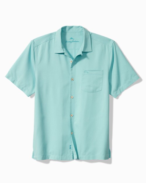 Coastal Breeze Check IslandZone Camp Shirt