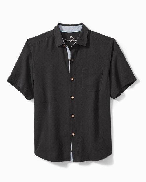 Big and Tall Chilling Me Softly Silk Camp Shirt
