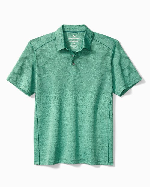Big and Tall Palm Coast Tropic Fade IslandZone Polo