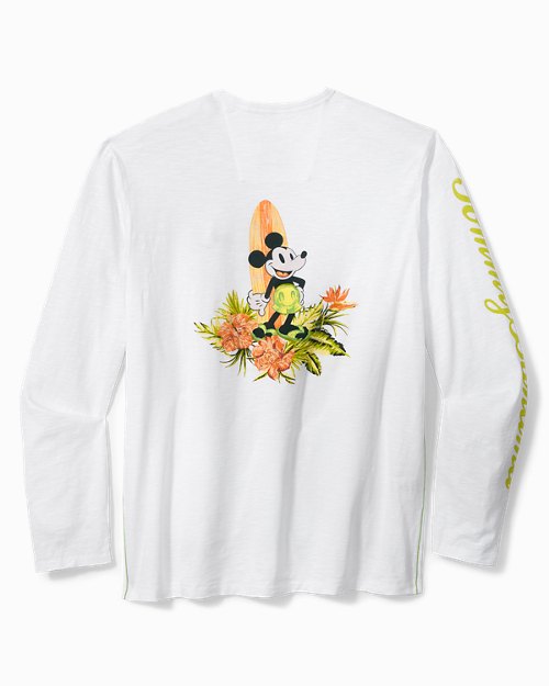 Big and Tall Disney Happiest Surf on Earth Lux Long-Sleeve T-Shirt