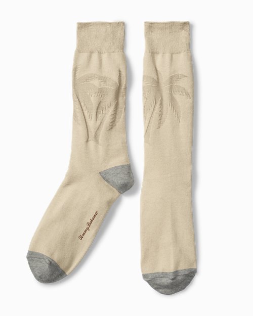 Reflection Texture Palm Socks