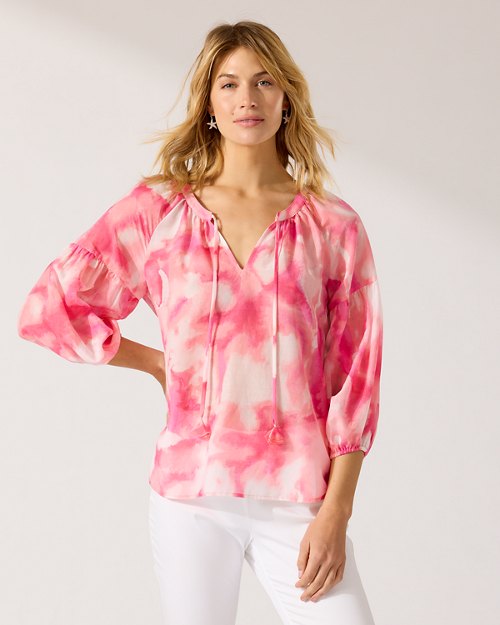 Agua Amara Vivid Views -Sleeve Top