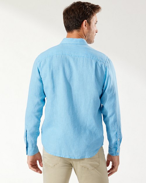 Sea Glass Breezer Linen Shirt