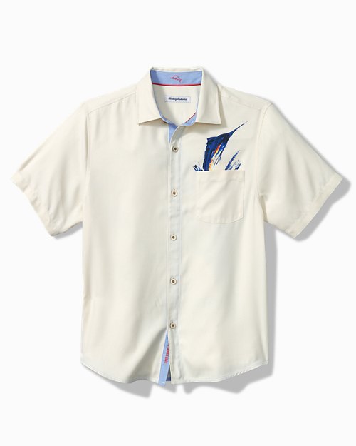 Artist Series 23 Marlin Splash Camp Shirt