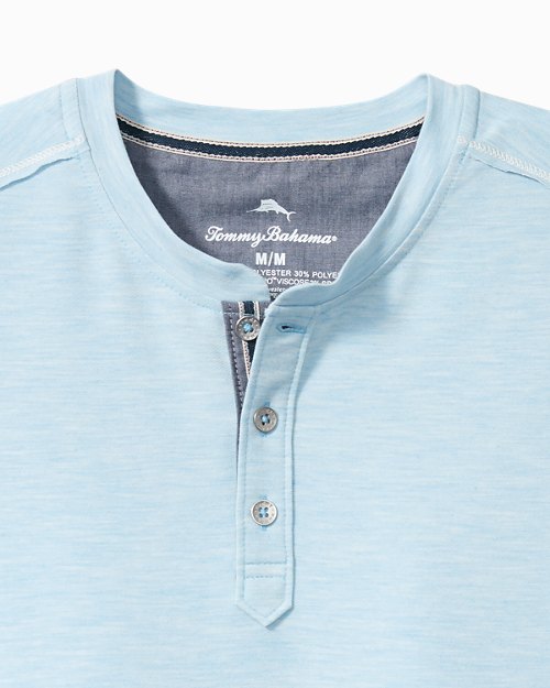 Big and Tall Coasta Vera Short-Sleeve Henley