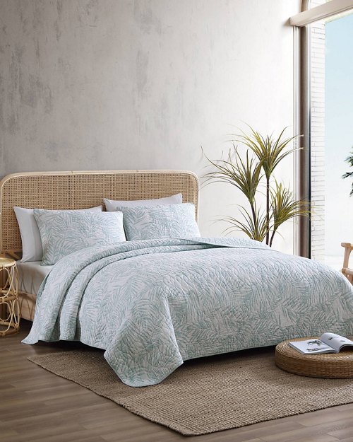 Palmday 3-Piece Full/Queen Quilt Set