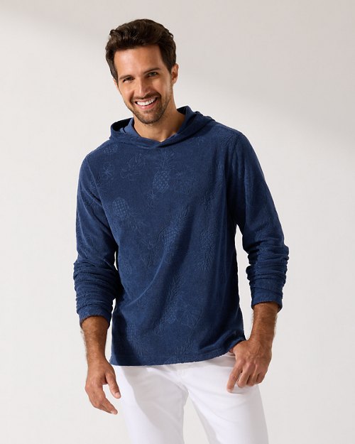 Poolside Paradise Terry Hoodie