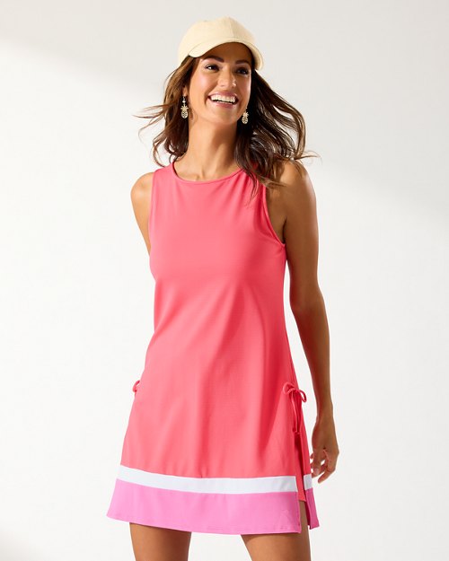 Island Cays Colorblock High-Neck Romper