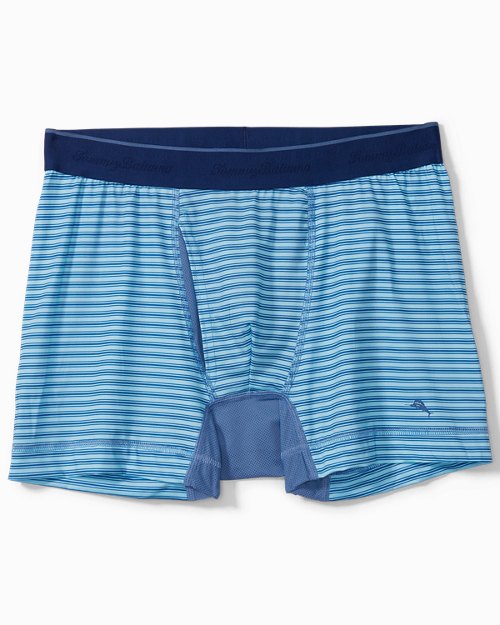 Striped Tech Boxer Briefs