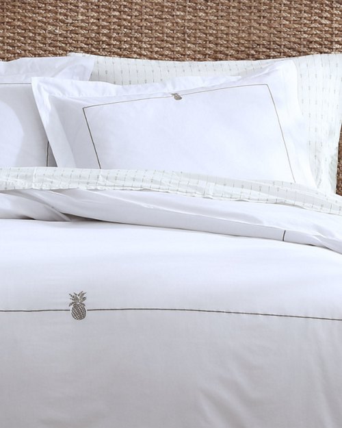 Pineapple Resort Full and Queen Duvet/Sham Set