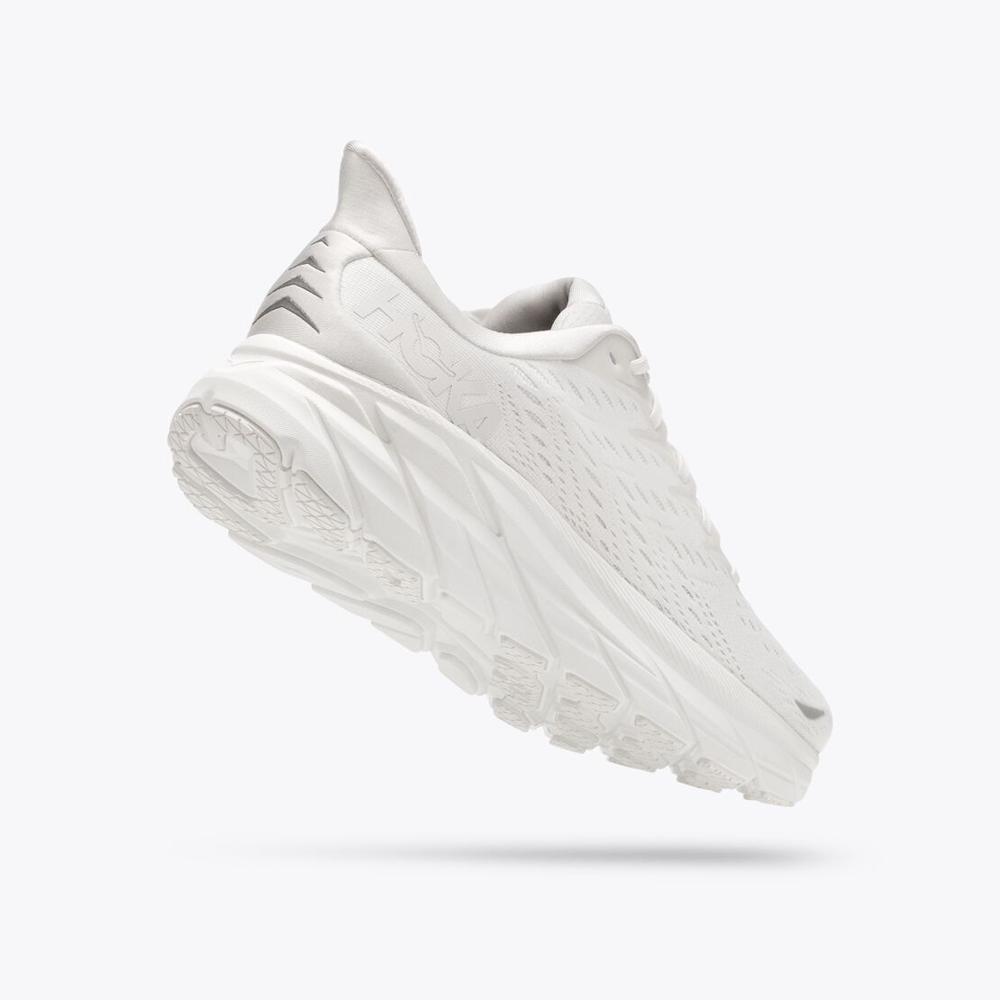 Men's Clifton 8 – White / White