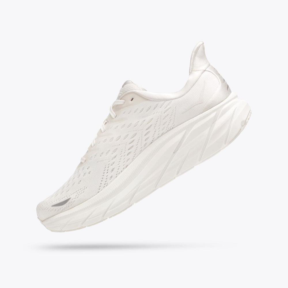 Men's Clifton 8 – White / White