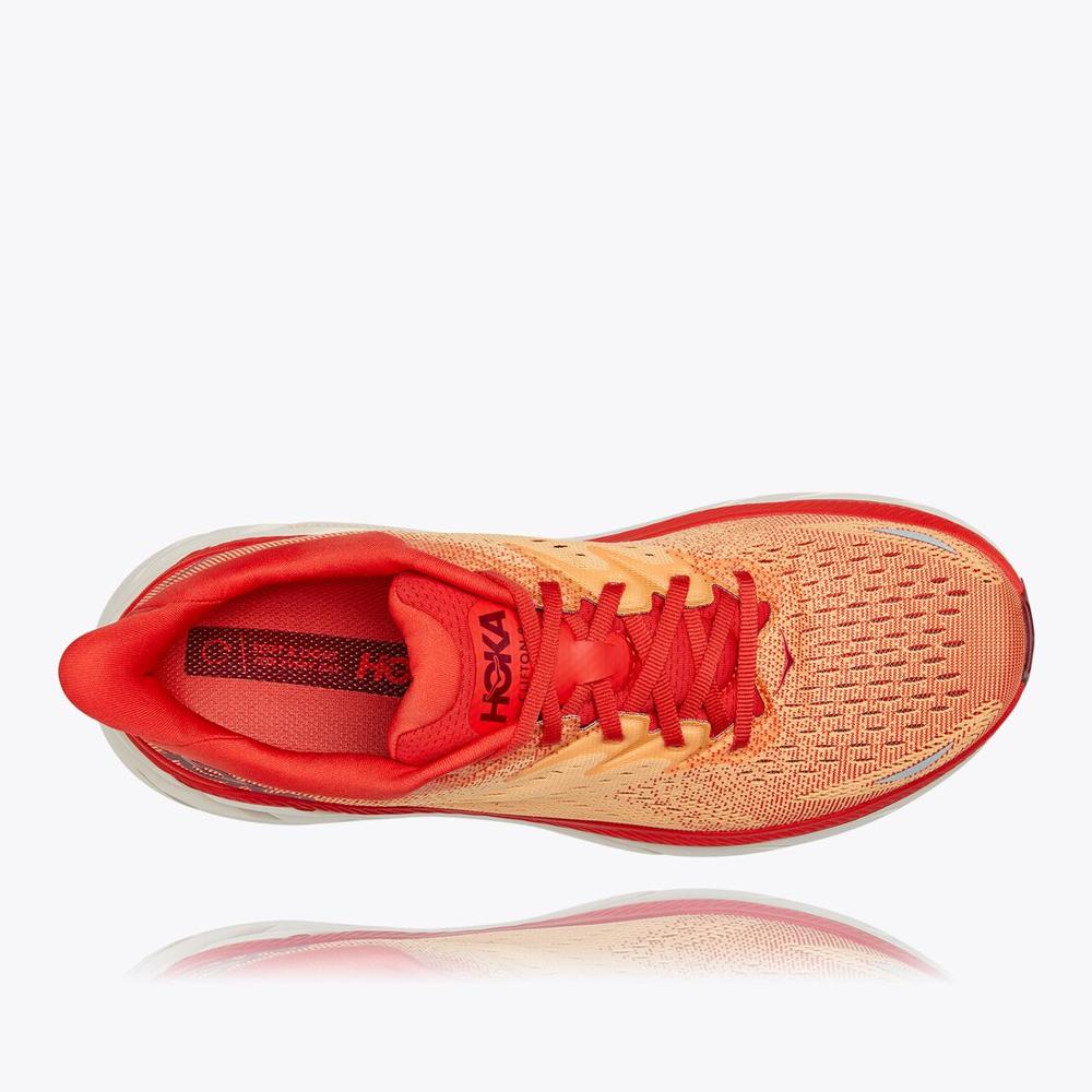 Women's Clifton 8 – Fiesta / Blazing Orange